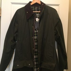 Men's Waxed Barbour Jacket